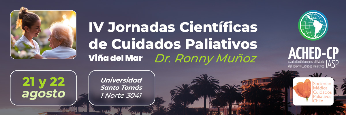 Exitosa realización de las IV Jornadas Científicas de Cuidados Paliativos Dr. Ronny Muñoz