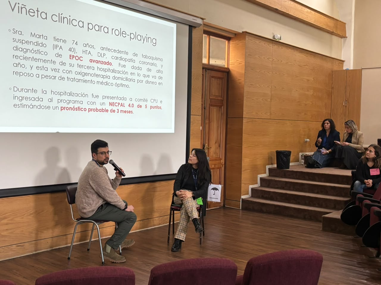 Comunicación en cuidados paliativos: la SMCP participó en el XXVII Congreso Chileno de Medicina Familiar